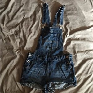Overall shorts. Medium